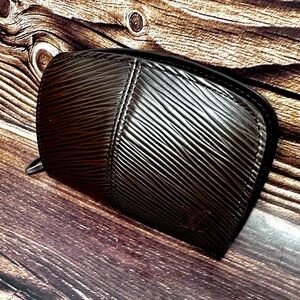 Louis Vuitton Brown Epi Leather Demi Lune Zippy Coin Purse EUC​​